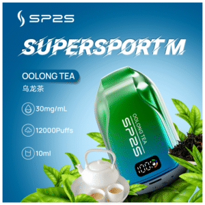 SP2S思博瑞電子煙一次性拋棄式12000口【烏龍茶】