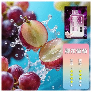 SP2S思博瑞電子煙一次性拋棄式GEM9000口【櫻花葡萄】