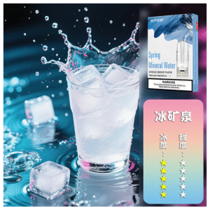 SP2S思博瑞電子菸一代通用煙彈 透明替換彈3入裝【冰礦泉】