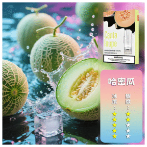 SP2S思博瑞電子菸一代通用煙彈 透明替換彈3入裝【哈密瓜】